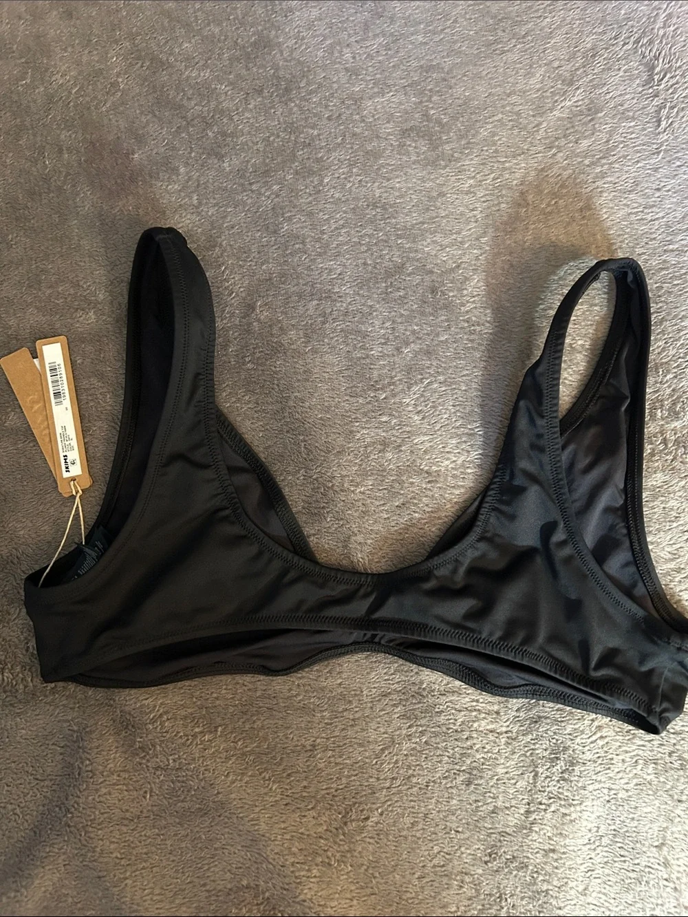 SKIMS: Signature Plunge Bikini Top - (XL)